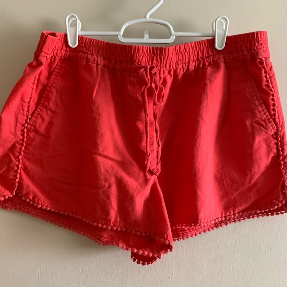Soft coral LOFT shorts